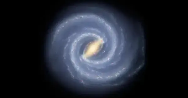 Chandra explica forma de clave de sol em colisão de galáxias